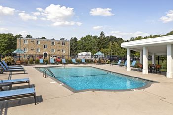 Pristine swimming pool